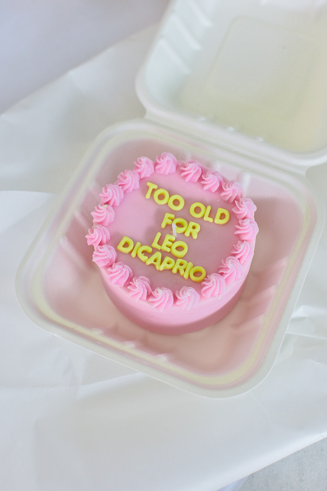 Pastel vela personalizado