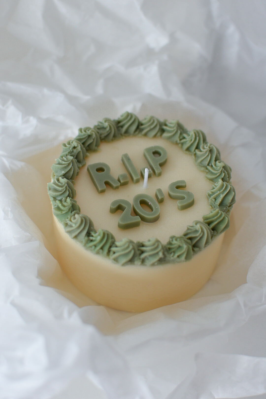 Pastel vela personalizado