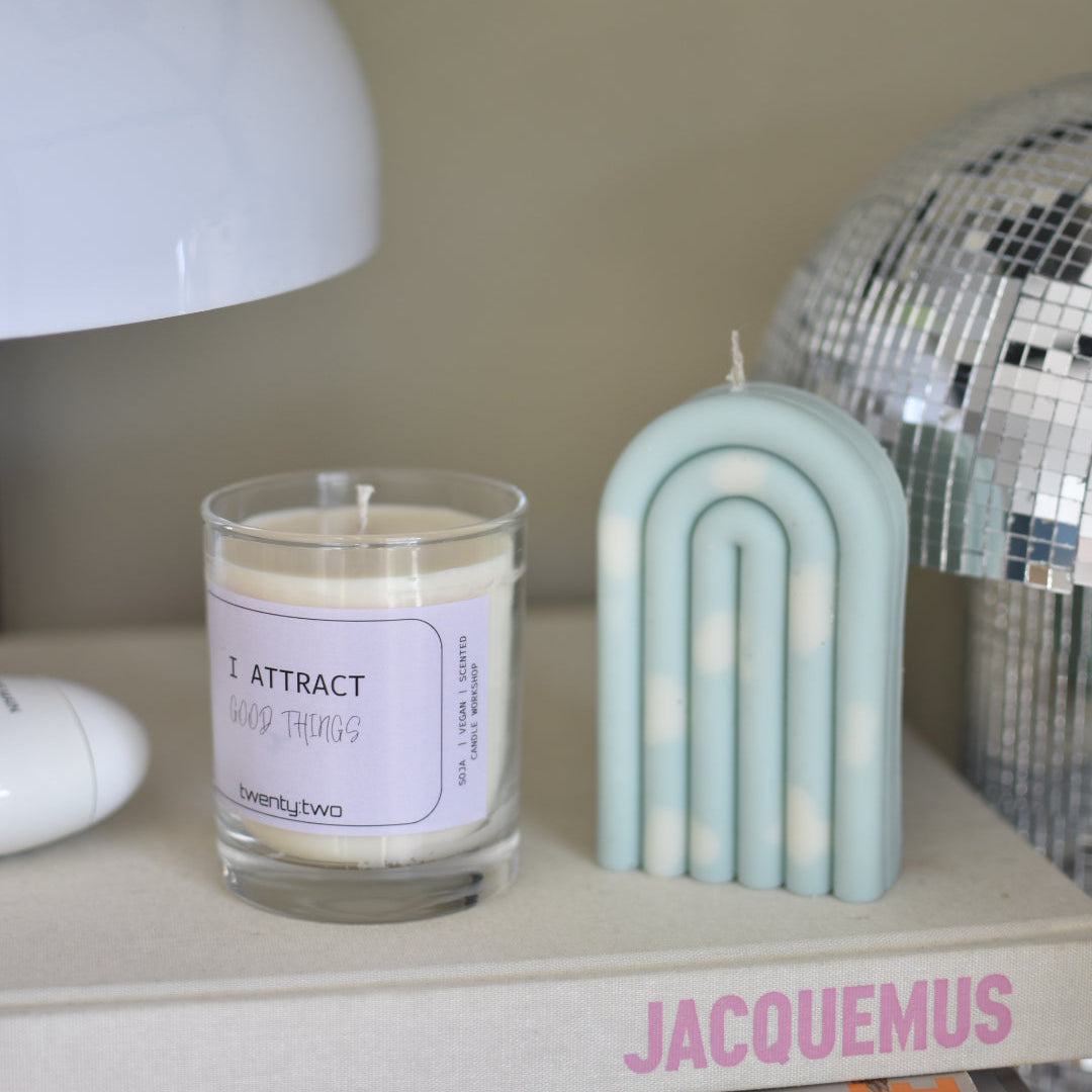 Taller de Velas Arco iris + vela tarro de cristal (Halloween)