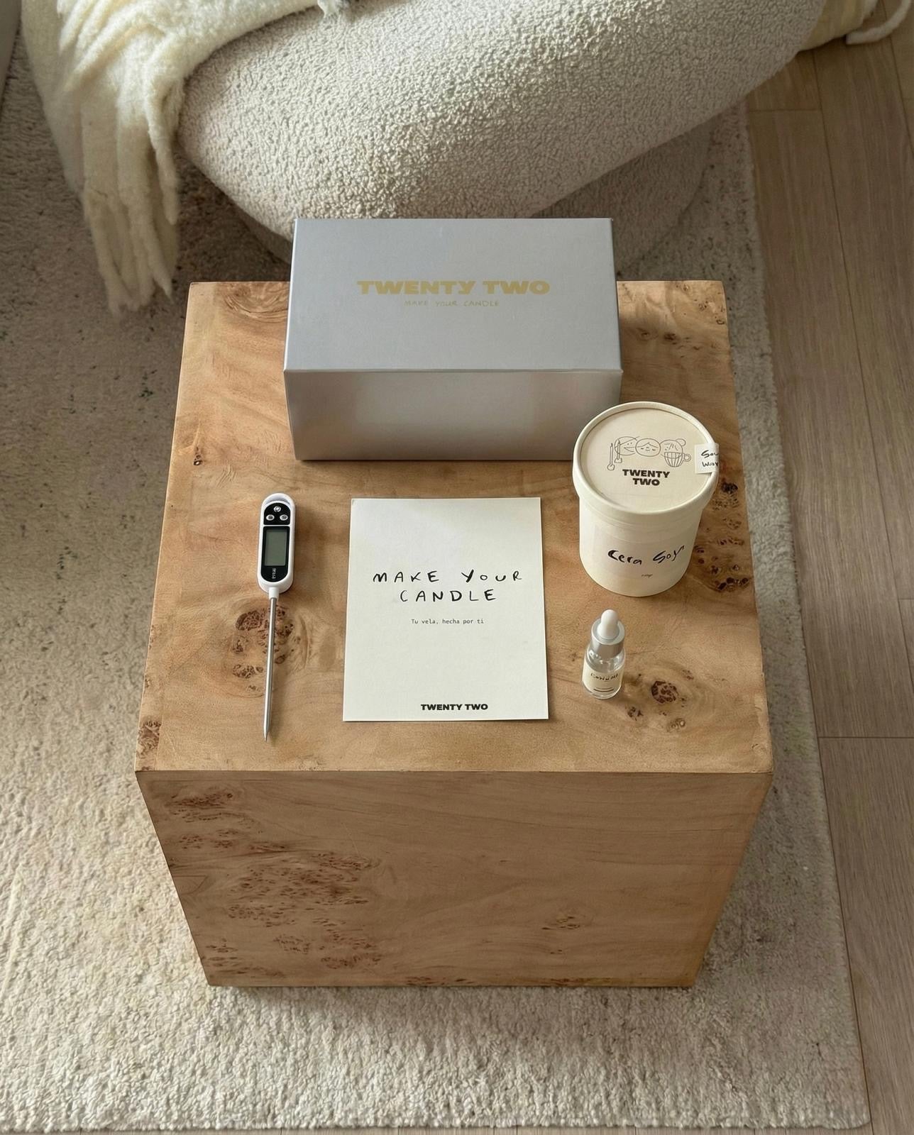 Kit para hacer tu vela en casa – Crea tu propia vela paso a paso