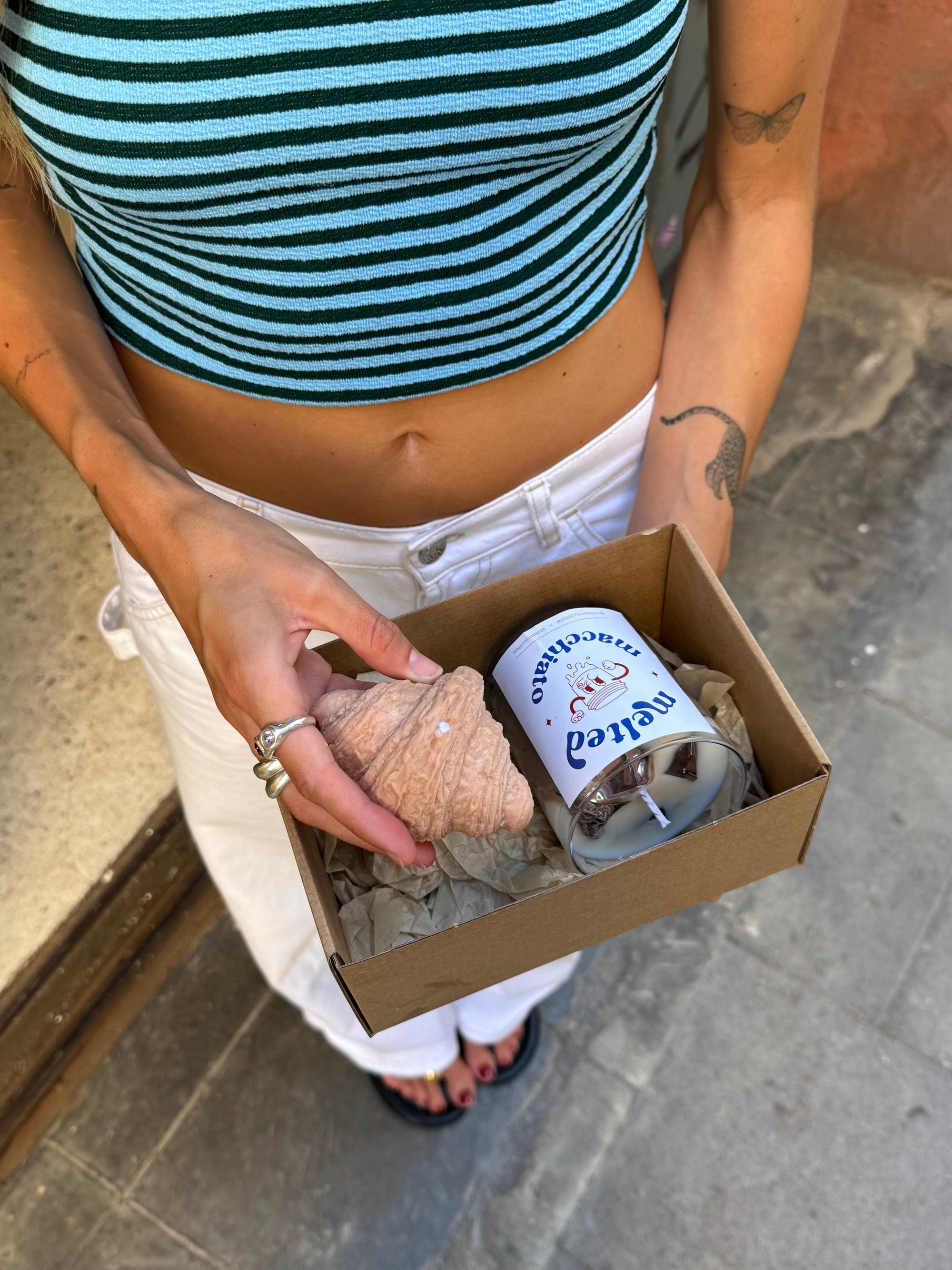 Taller de velas Coffee & croissant