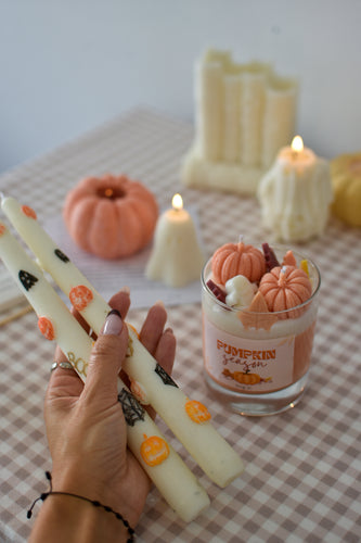 Taller velas Halloween