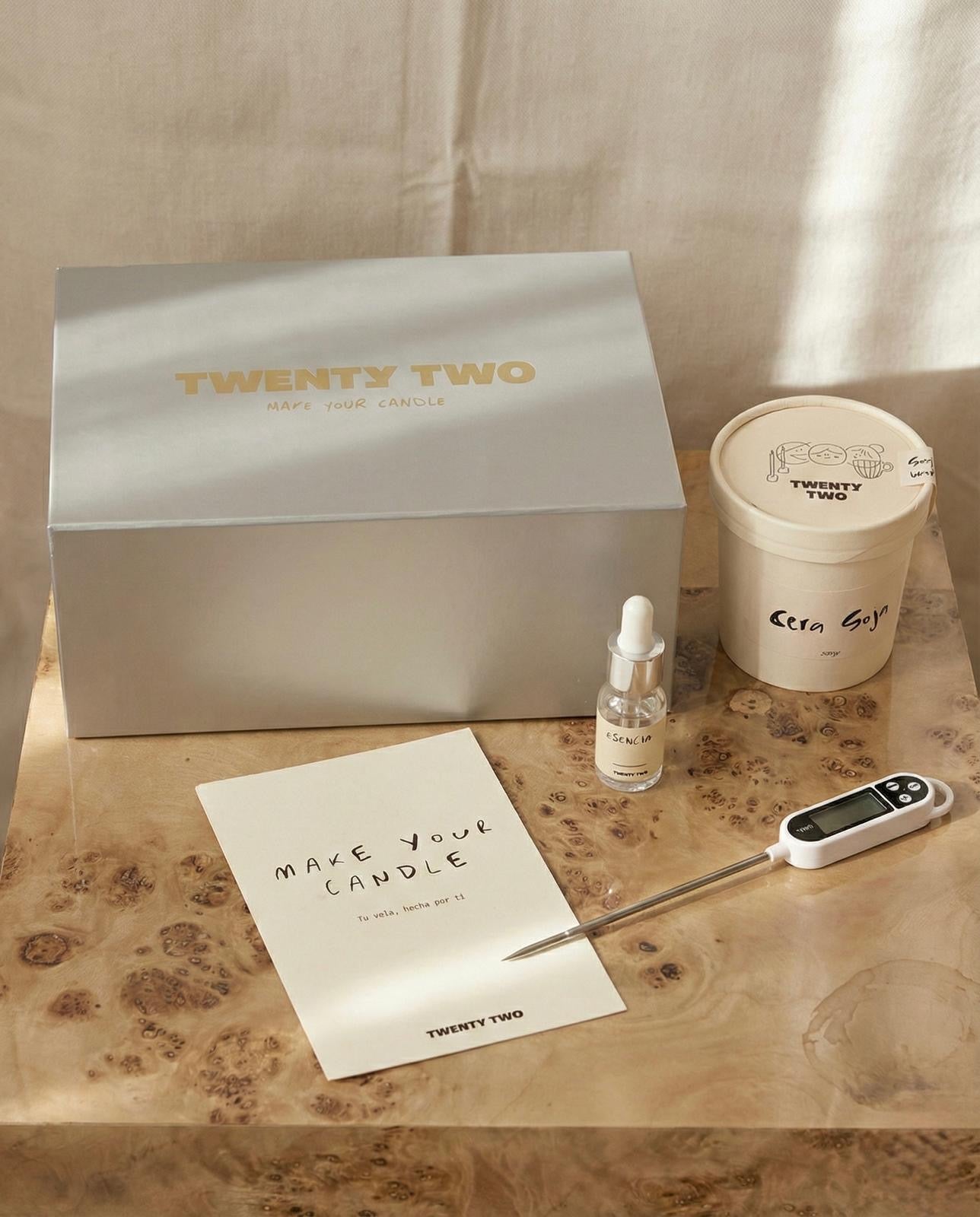 Kit para hacer tu vela en casa – Crea tu propia vela paso a paso