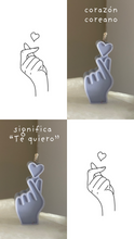 Cargar imagen en el visor de la galería, Corazón Coreano vela