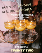 Taller Cocktail velas