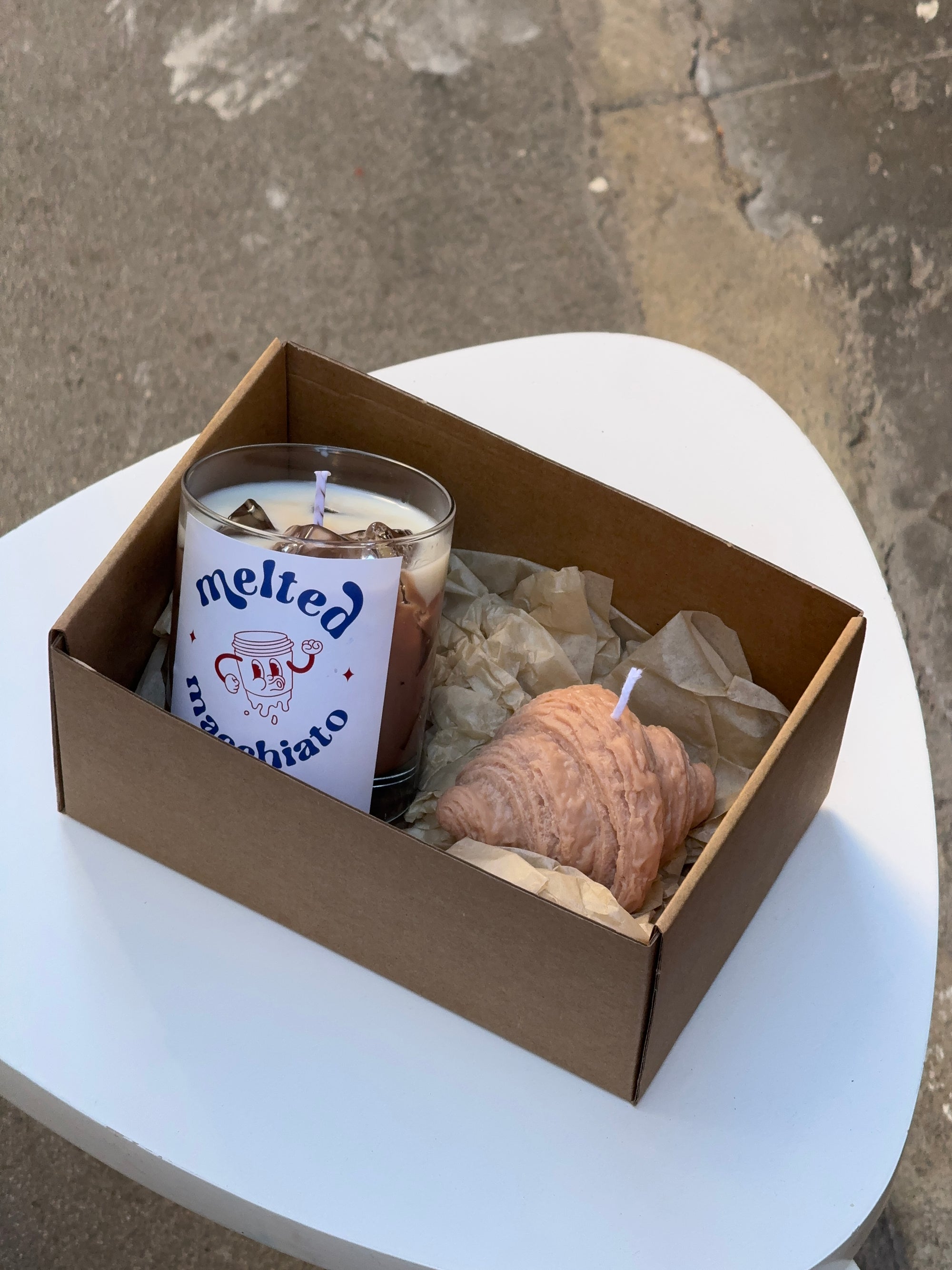 Taller de velas Coffee & croissant