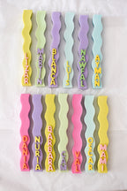 Taller Vela ondulada con nombre personalizado + tarro