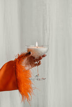Load image into Gallery viewer, Taller velas Navidad copa de champagne y vela copito de nieve