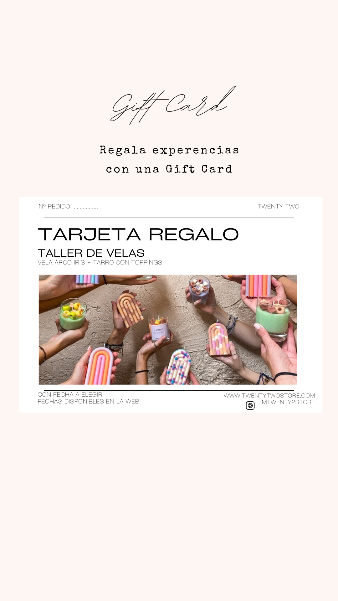 Tarjeta Bono Regalo