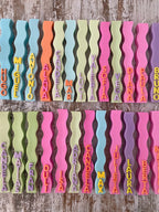 Taller Vela ondulada con nombre personalizado + tarro