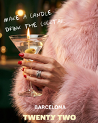 Taller Cocktail velas