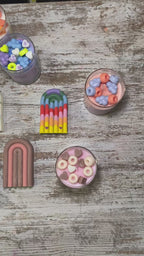 ANDORRA. Taller velas arco Iris + tarro