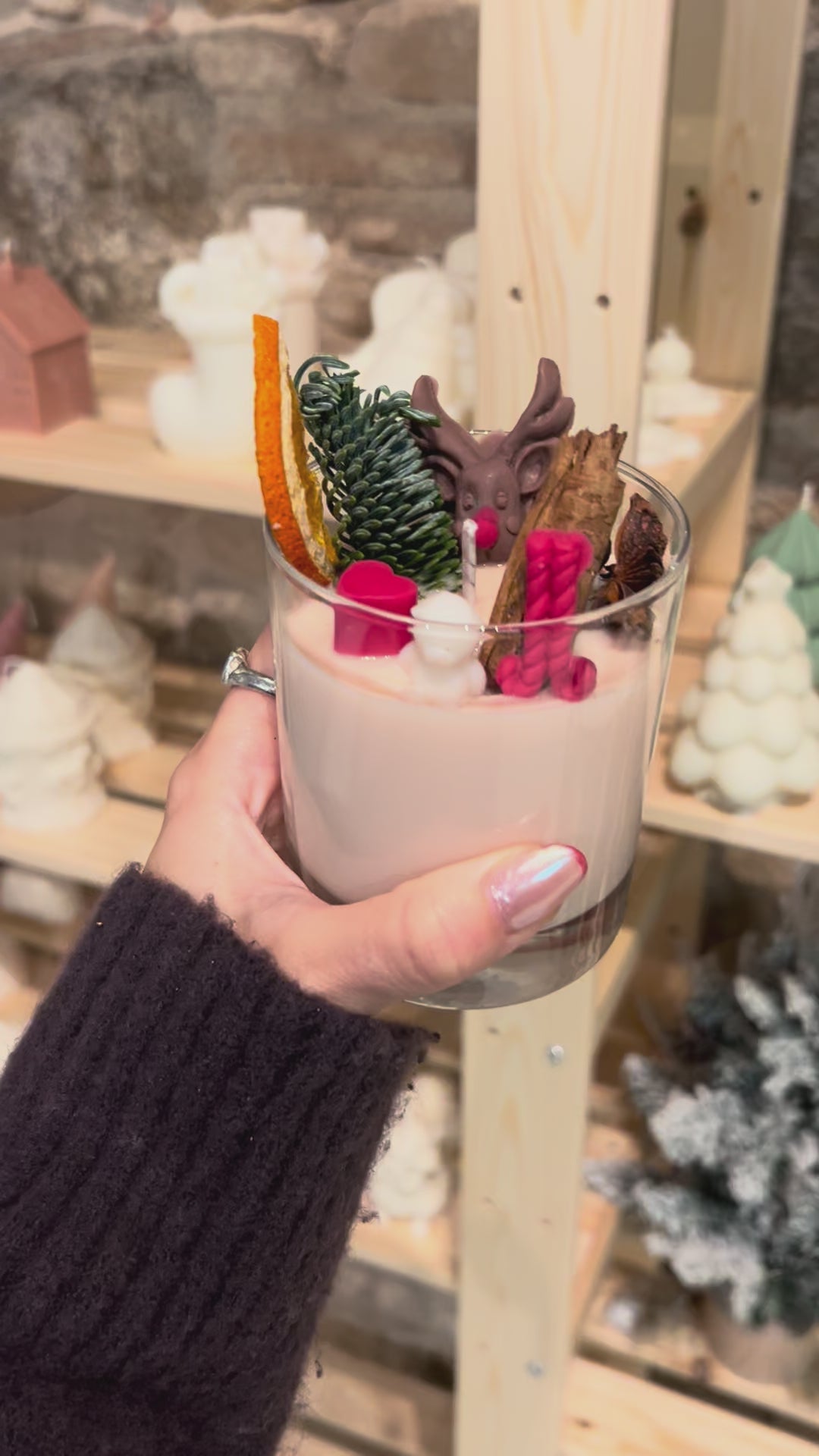 Taller de velas Navidad