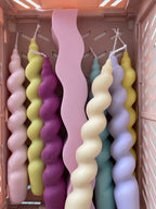 Twist Candle Pastel