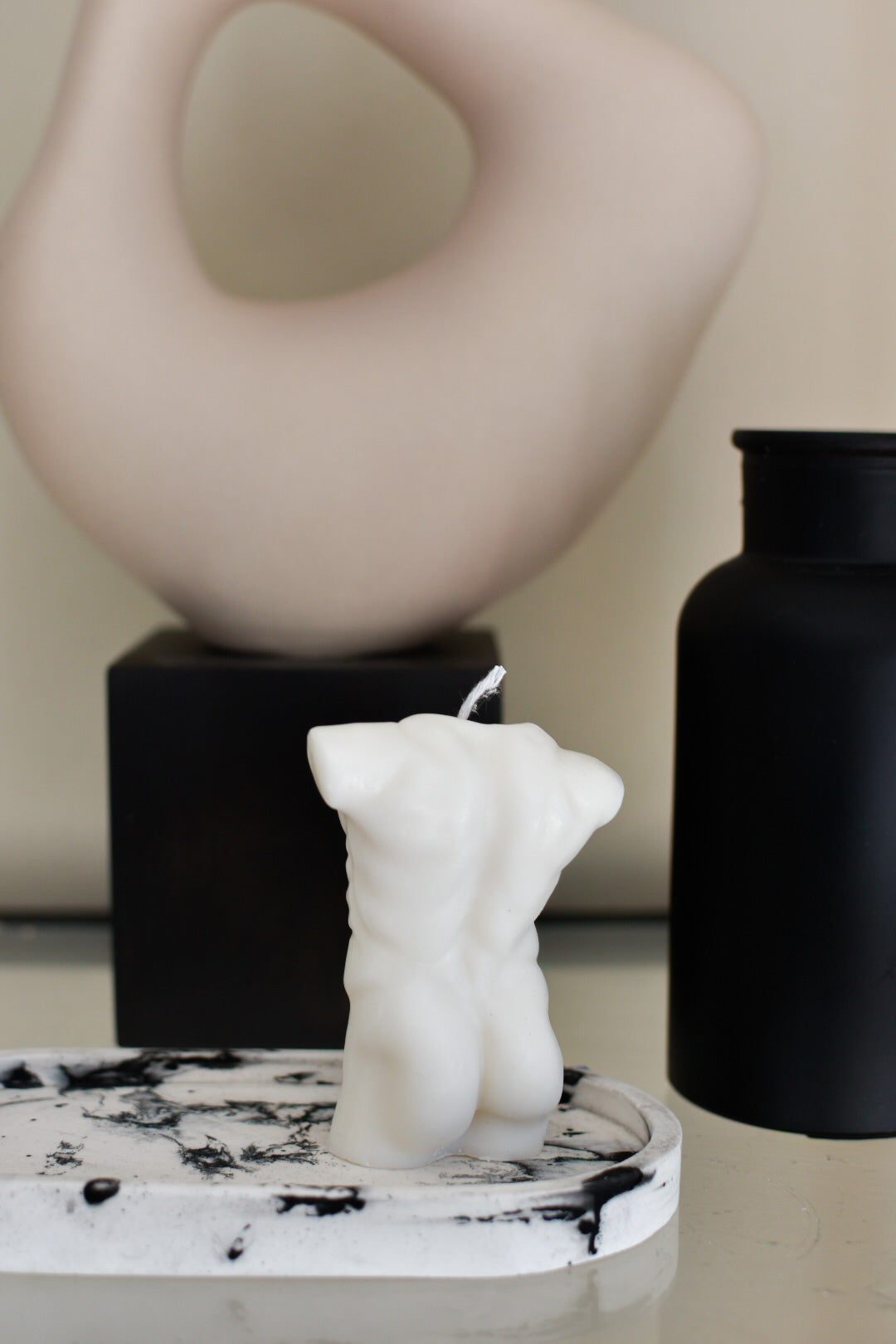Busto Hombre vela
