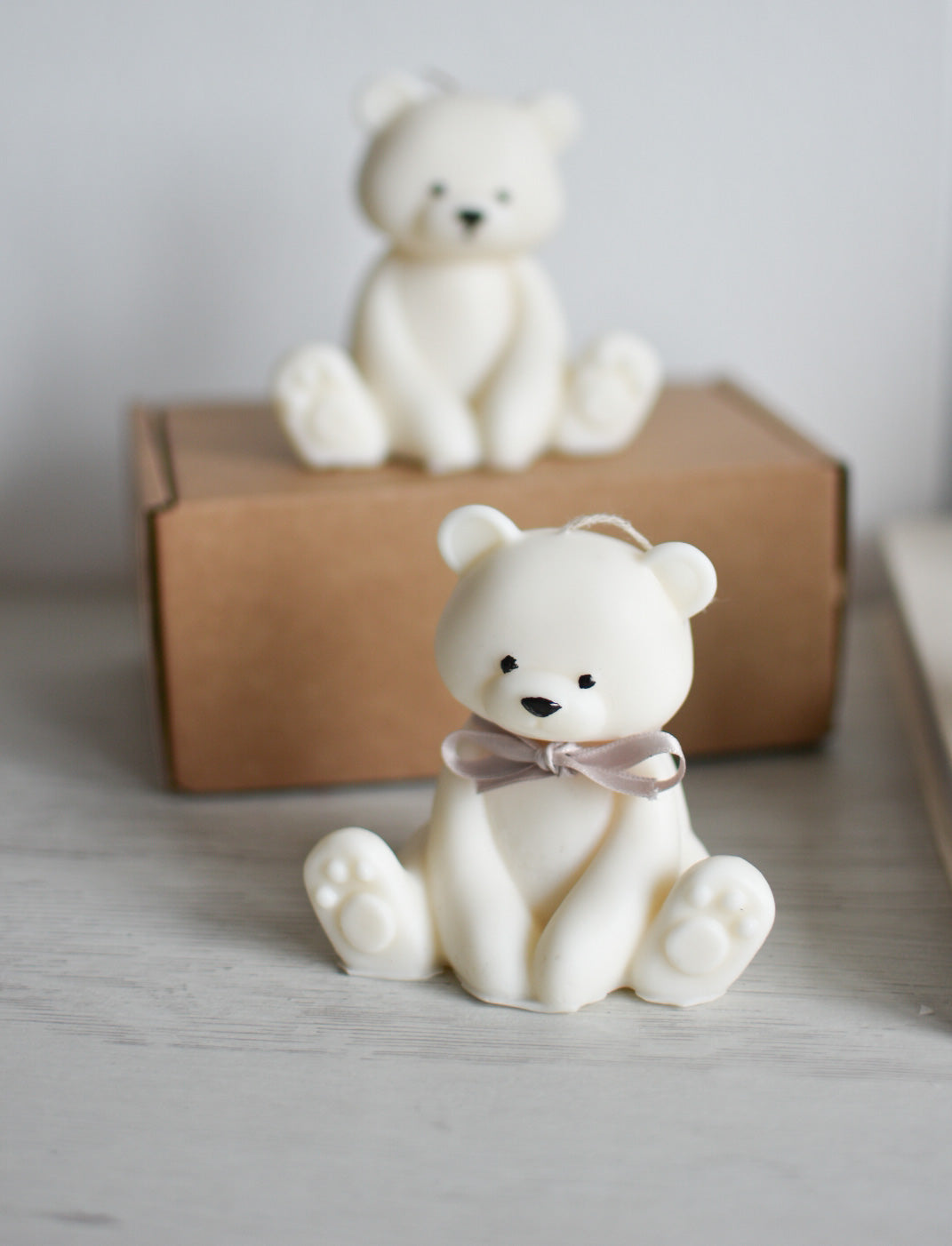 Teddy candle