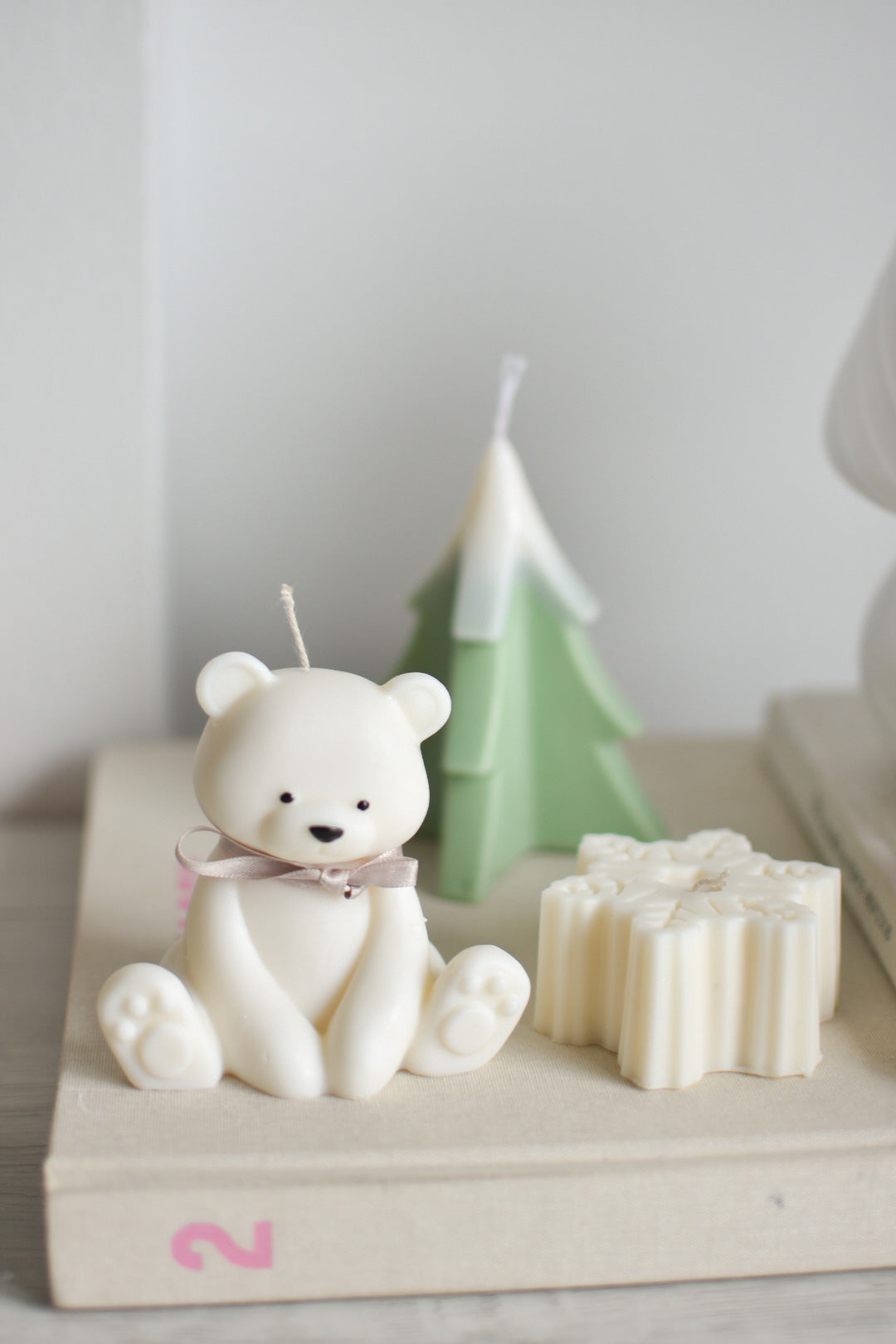 Teddy candle