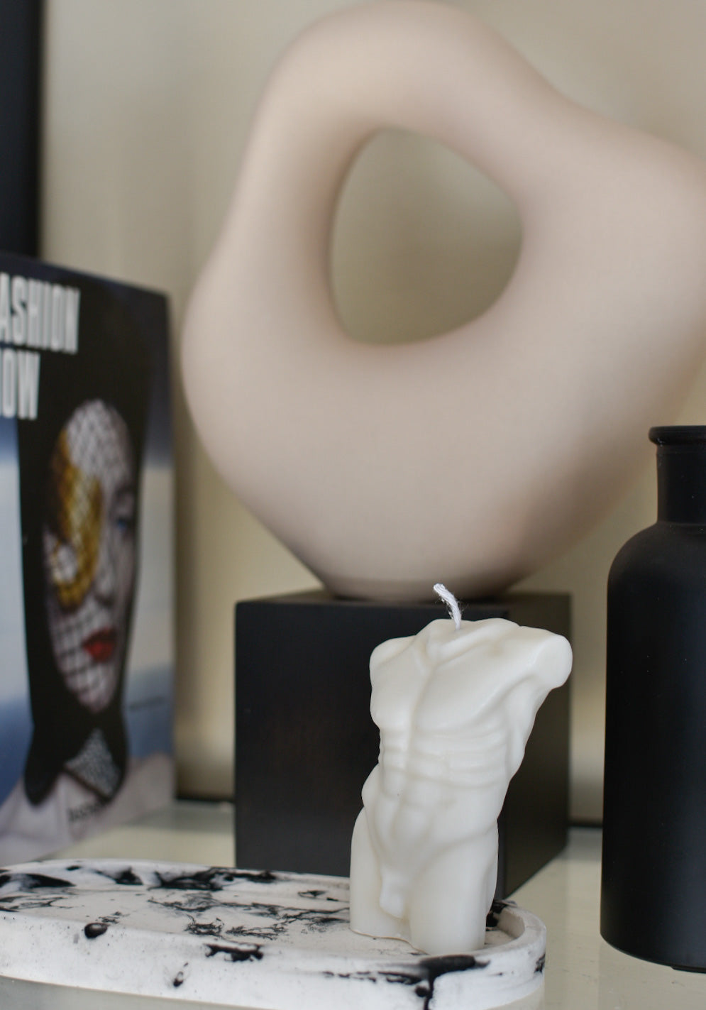 Busto Hombre vela