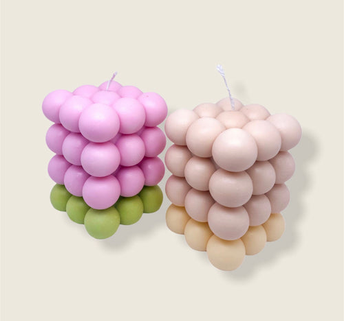 Bubble Tower candle