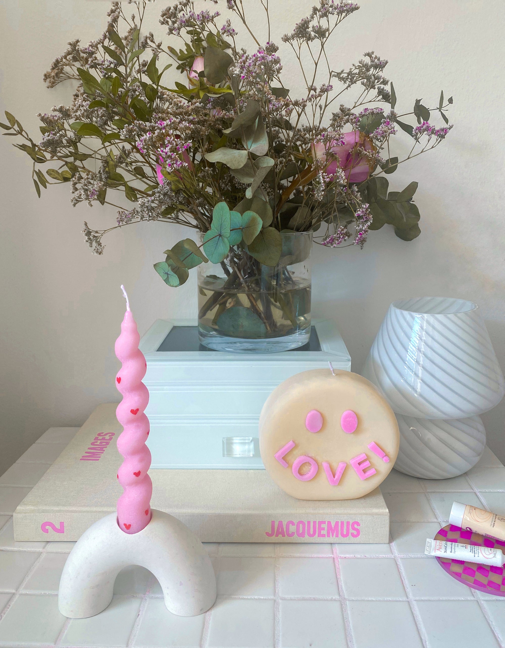 Love Smile Candle