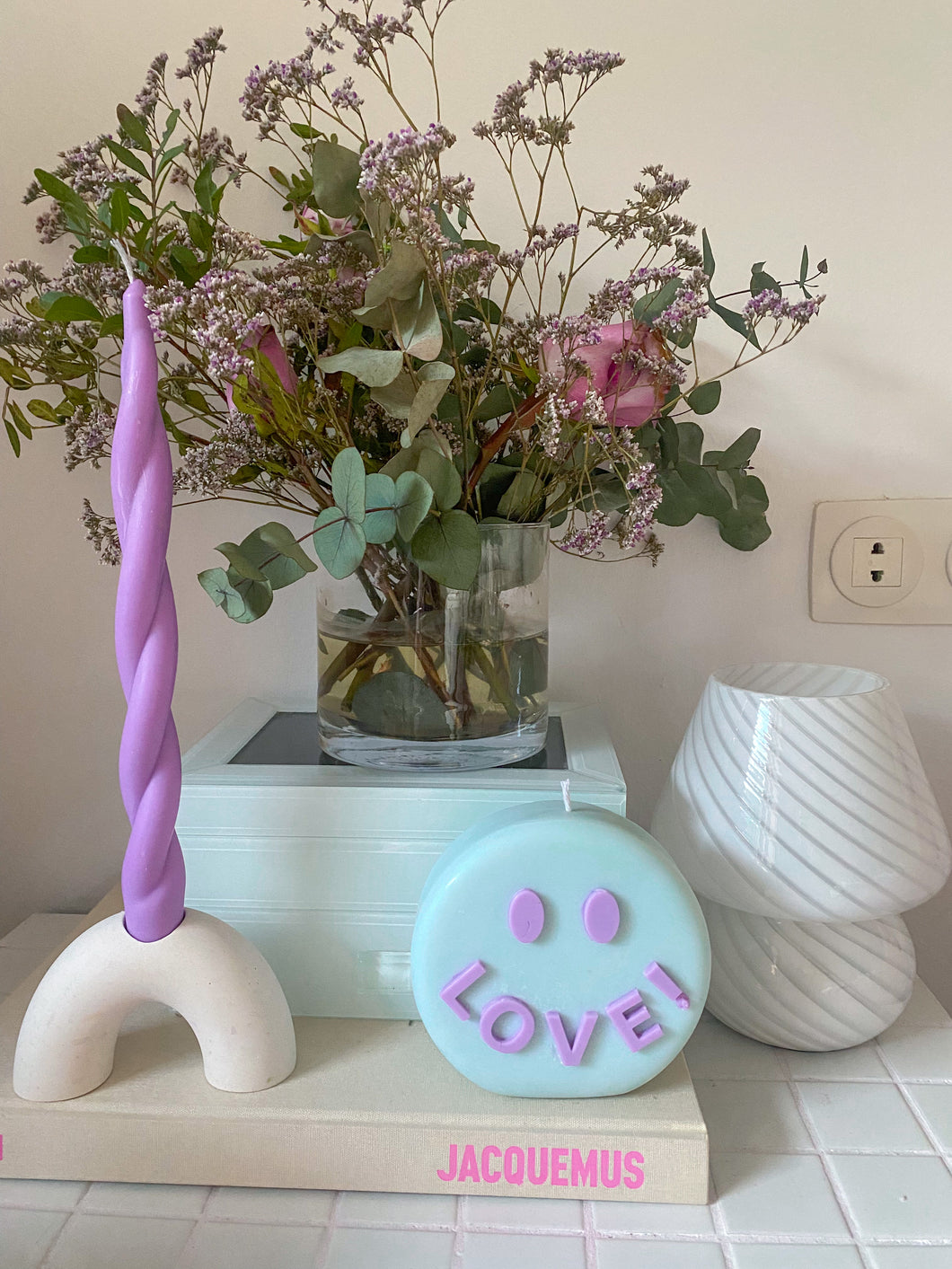 Love Smile Candle