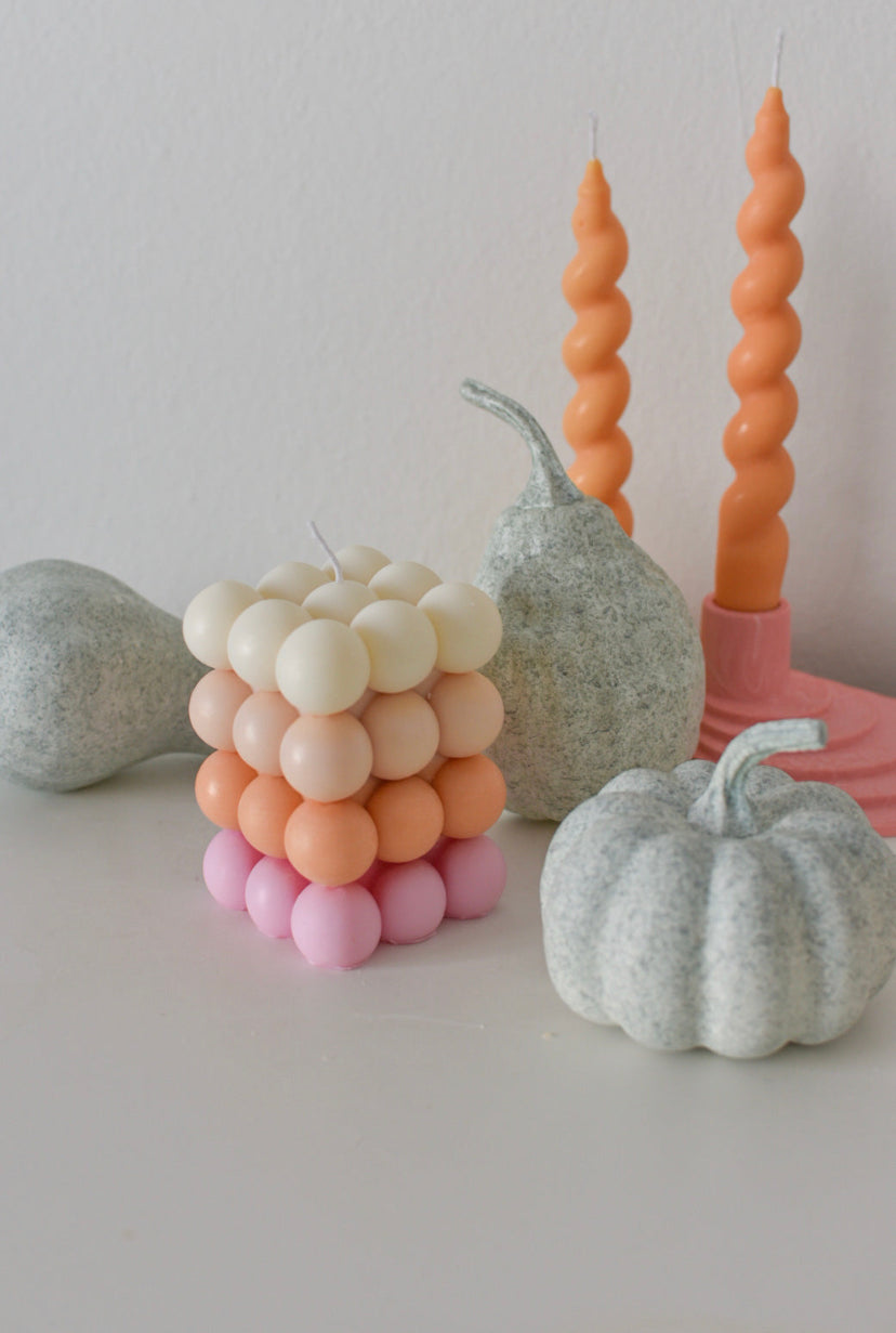 Bubble Tower candle