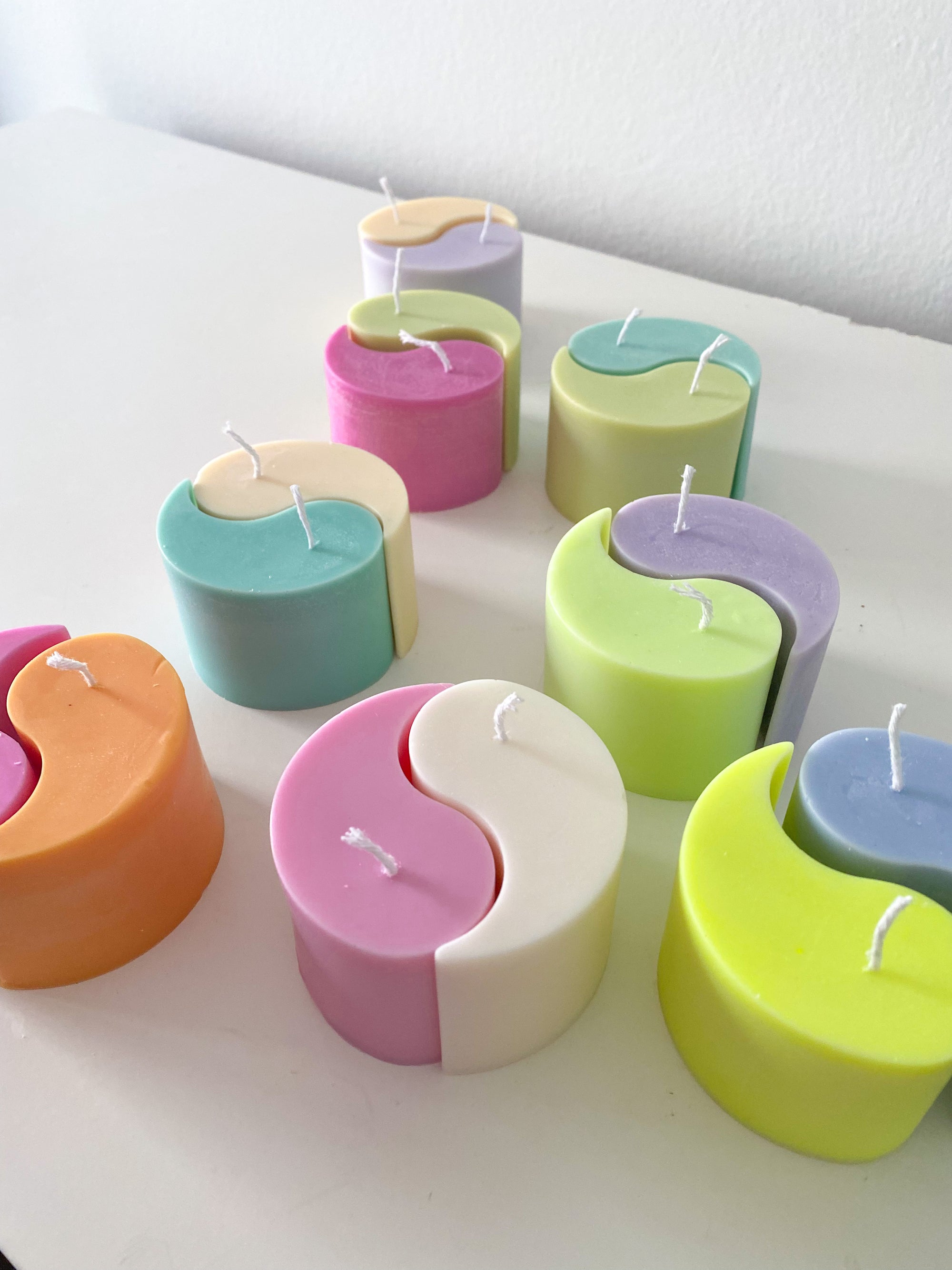 Yin Yang candle