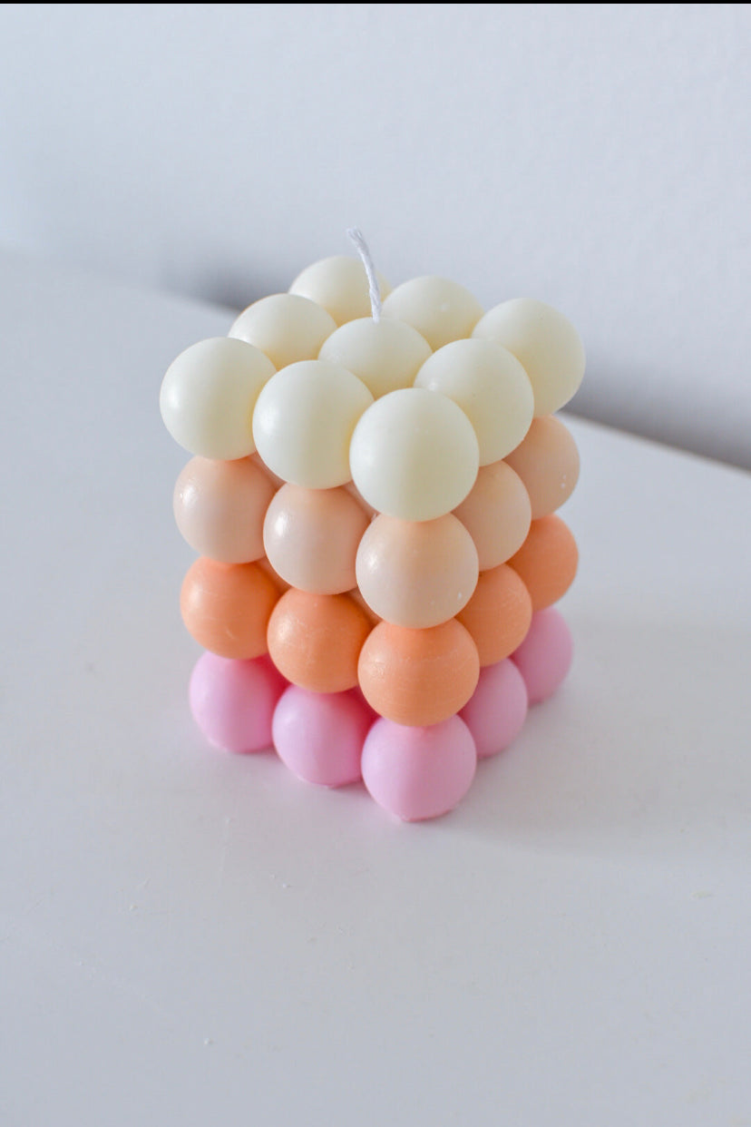 Bubble Tower candle