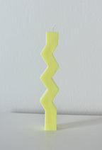 Zig zag candle